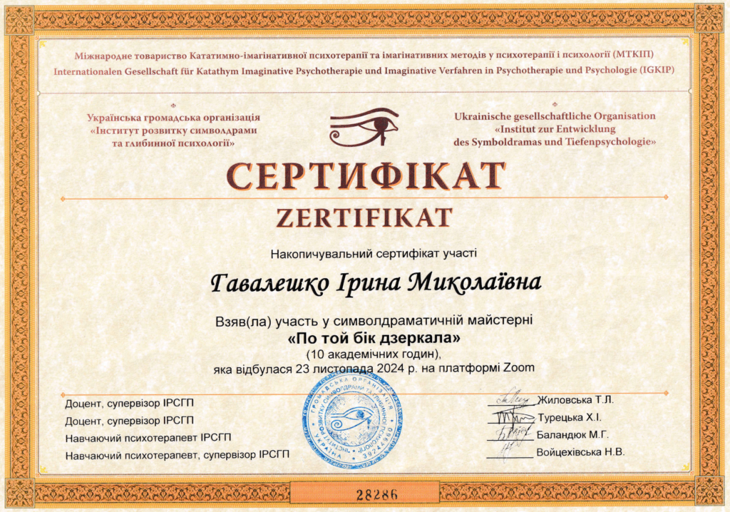 По той бік дзеркала